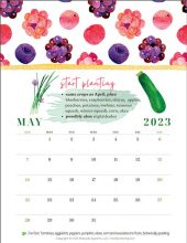 Food Gardening Network: 2023 Gardening Wall Calendar Kit