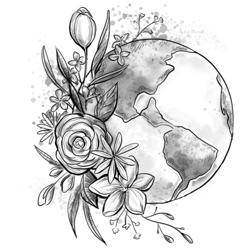 Flowers and Earth
