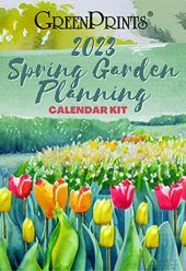 GreenPrints Spring Garden Planning Calendar Kit