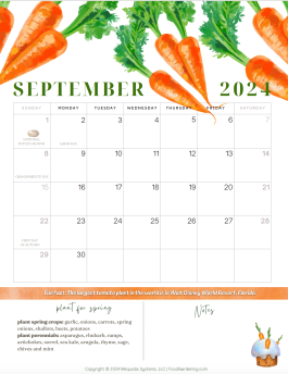 Food Gardening Network: 2024 Gardening Wall Calendar Kit
