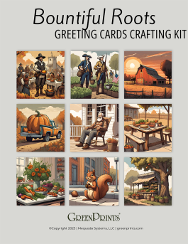 Bountiful Roots Greeting Card Crafting Kit
