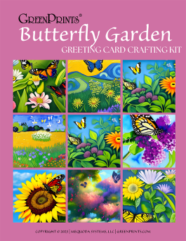Butterfly Garden Greeting Card Crafting Kit