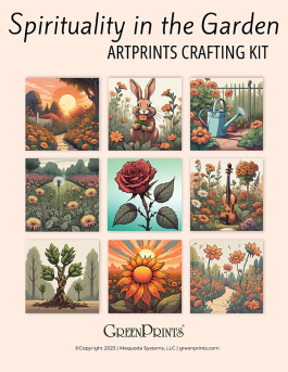Spirituality in the Garden ArtPrints Crafting Kit