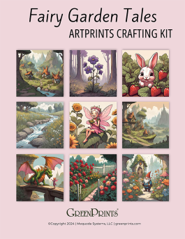 Fairy Garden Tales ArtPrints Crafting Kit