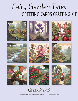 Fairy Garden Tales Greeting Cards Crafting Kit