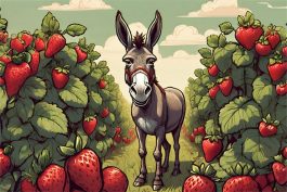Strawberries Aren’t for Donkeys!
