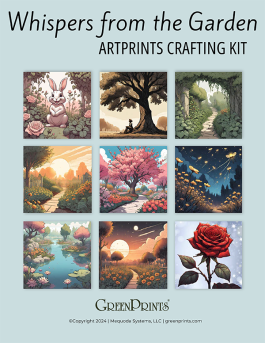 Whispers from the Garden ArtPrints Crafting Kit
