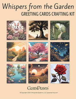 Whispers from the Garden Greeting Cards Crafting Kit
